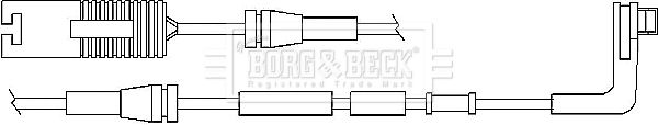 BORG & BECK Сигнализатор, износ тормозных колодок BWL3011